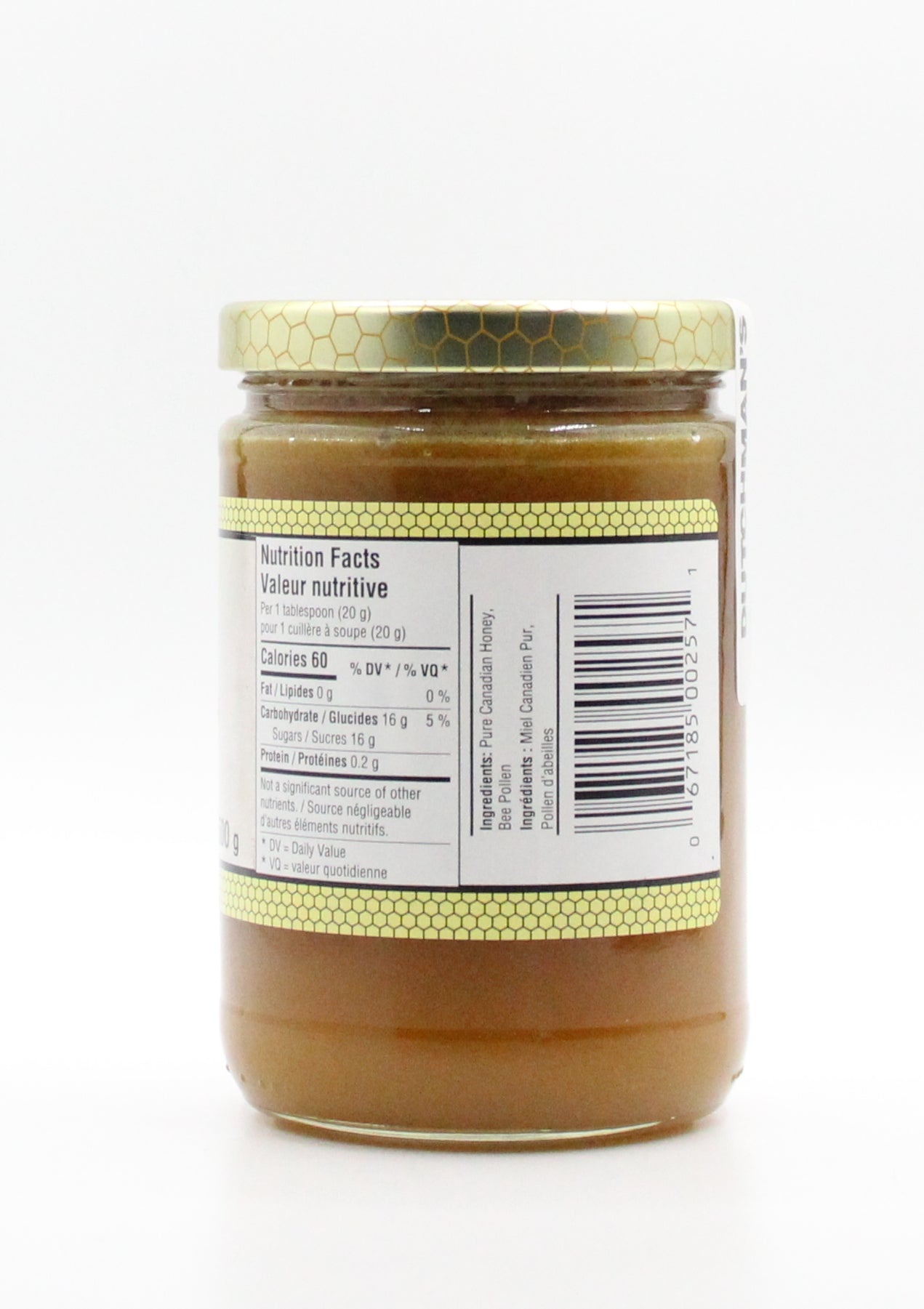 Honey With Bee Pollen