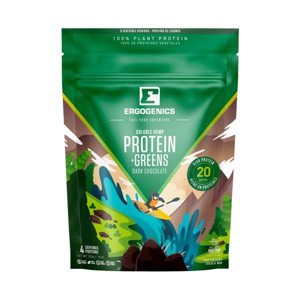 Ergogenics Dark Chocolate Protein + Greens