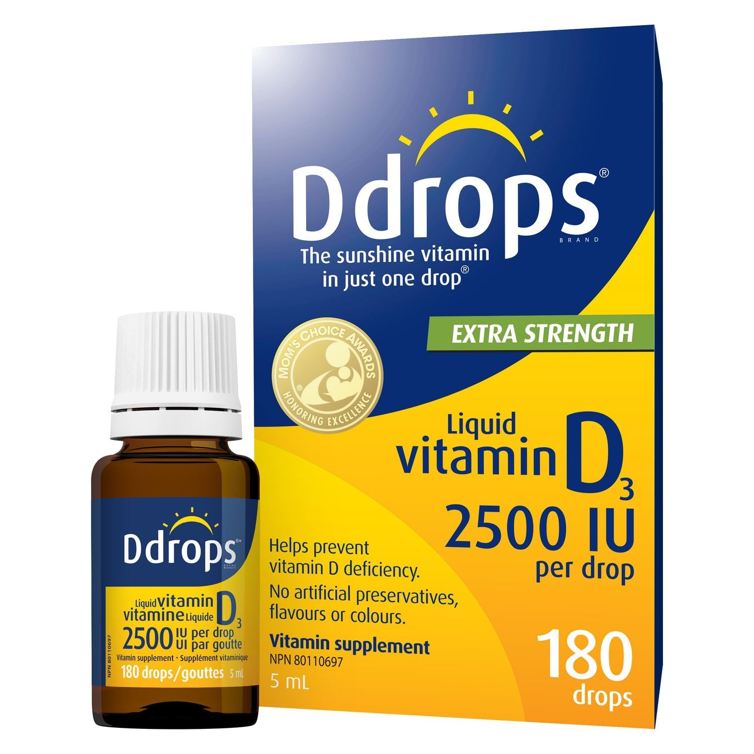 Ddrops Ddrops - 2500IU