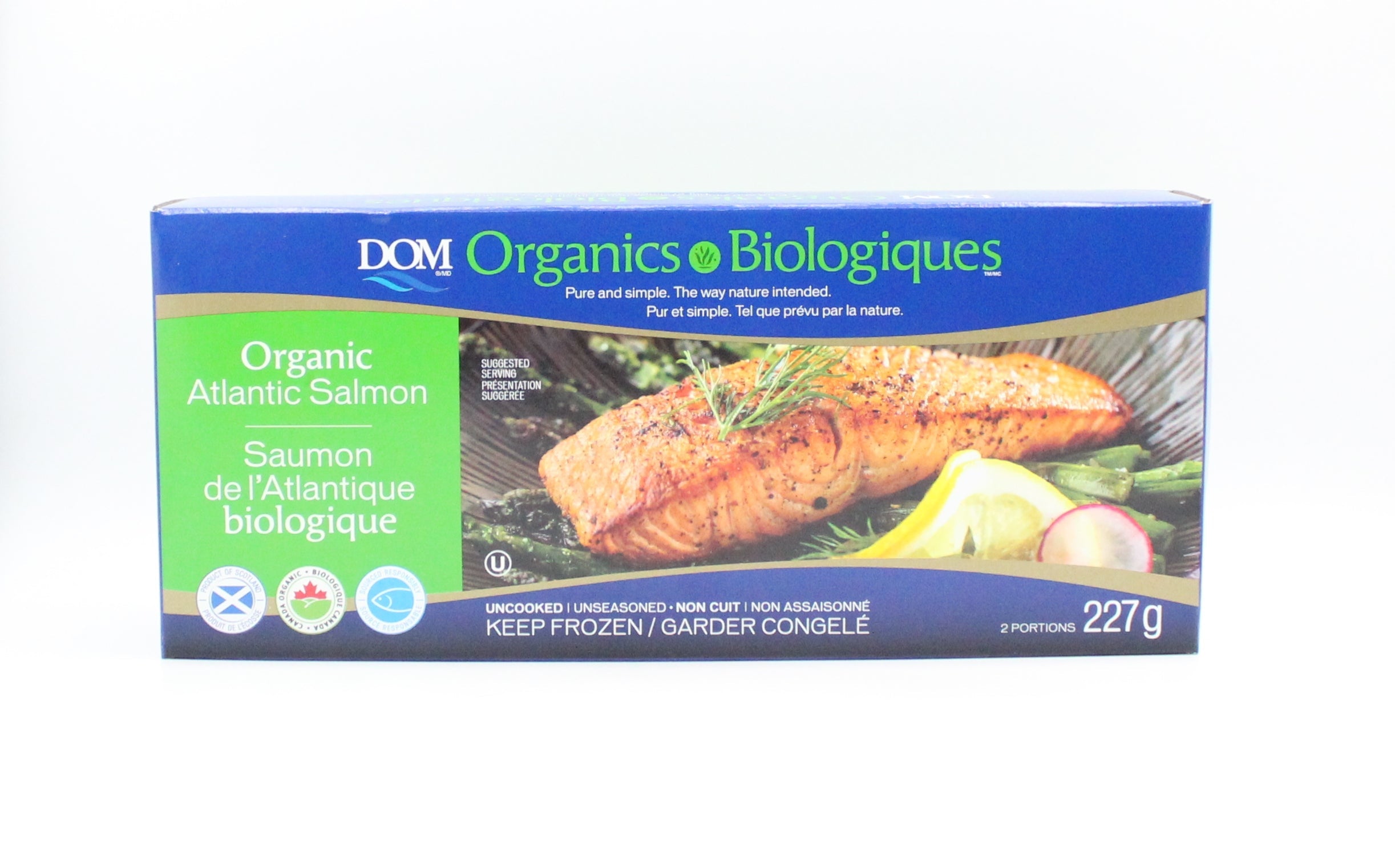 Dom Organic Atlantic Salmon Portions