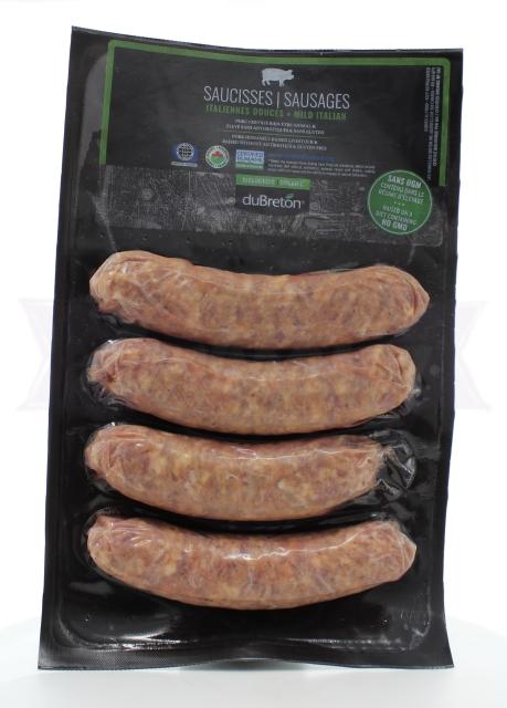 Du Breton Organic Mild Italian Sausage