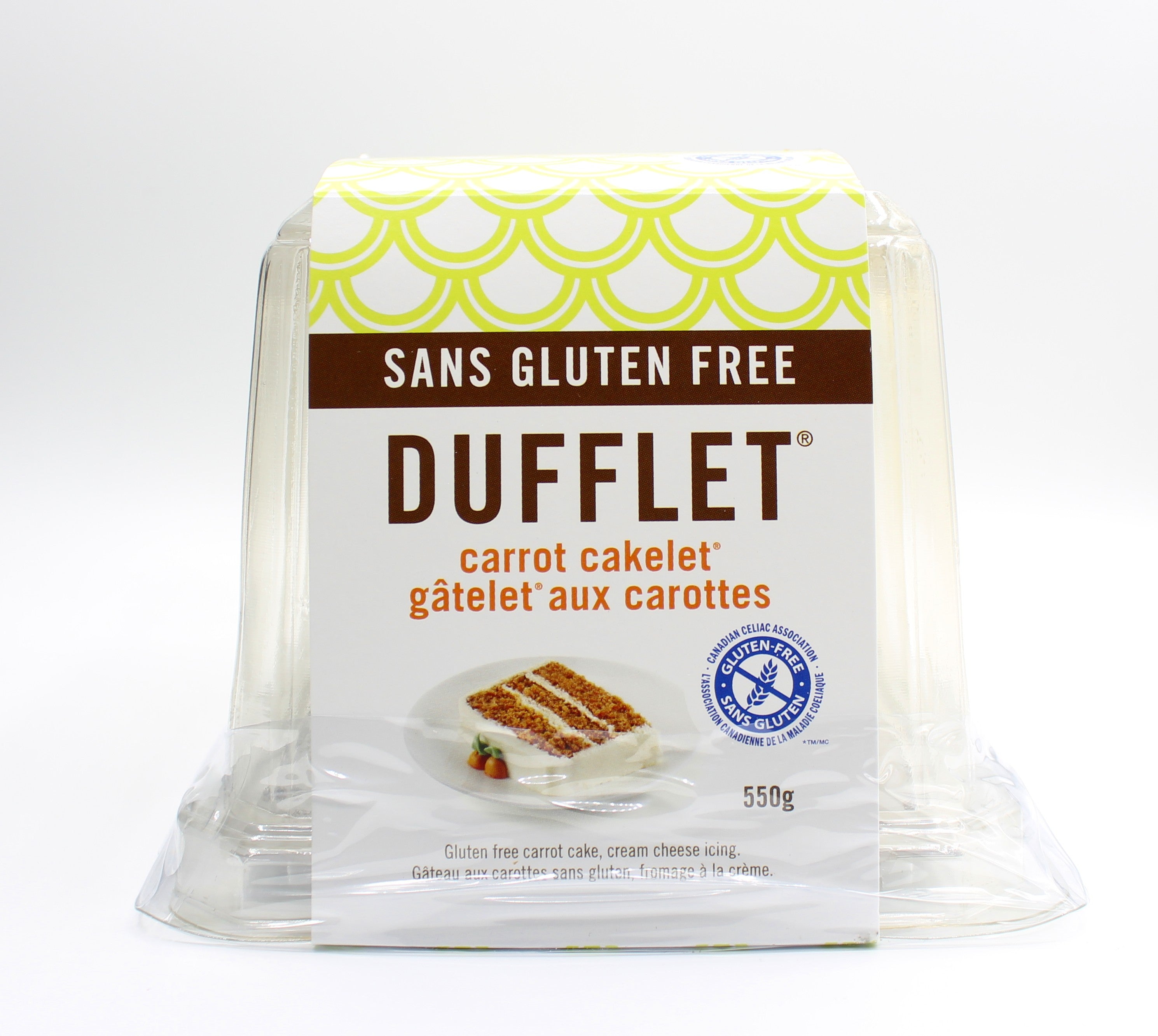 Dufflet Gluten Free Carrot Cakelet