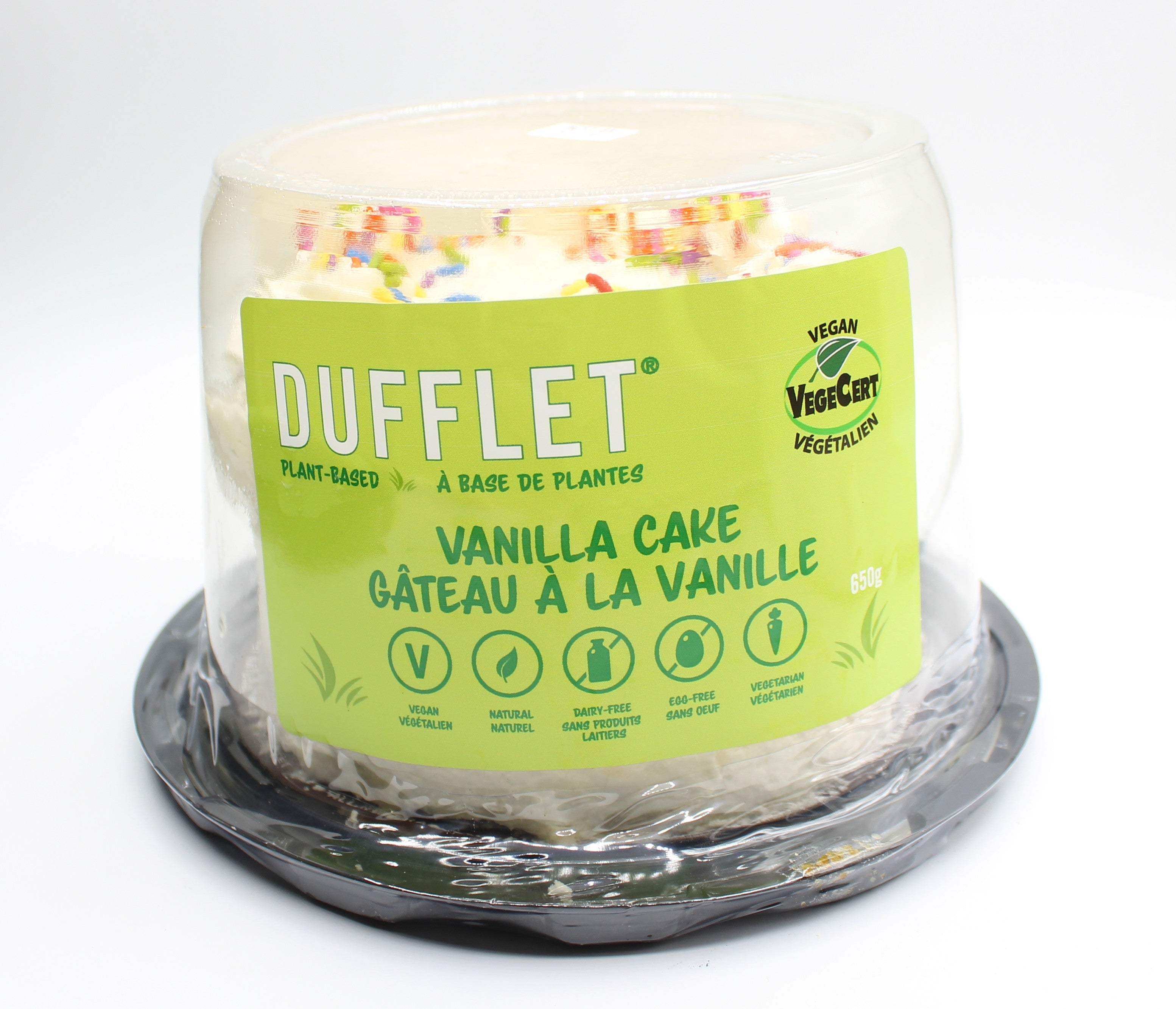Dufflet Vegan Vanilla 5" Cake