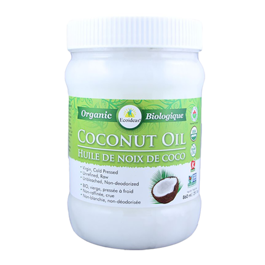 Ecoideas Organic Raw Virgin Coconut Oil