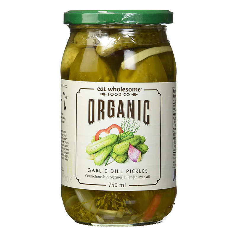 Eat Wholesome Organic Garlic Dill Pickles