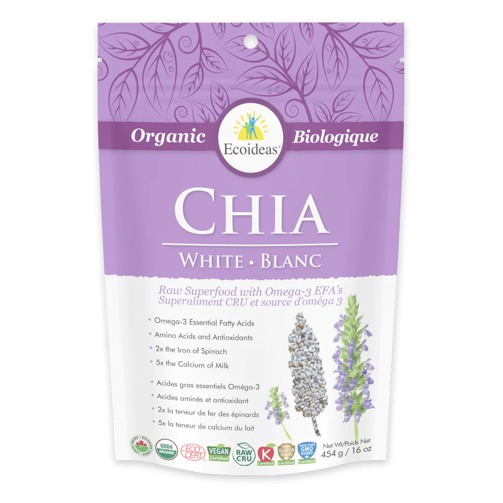 Organic White Chia Seeds
