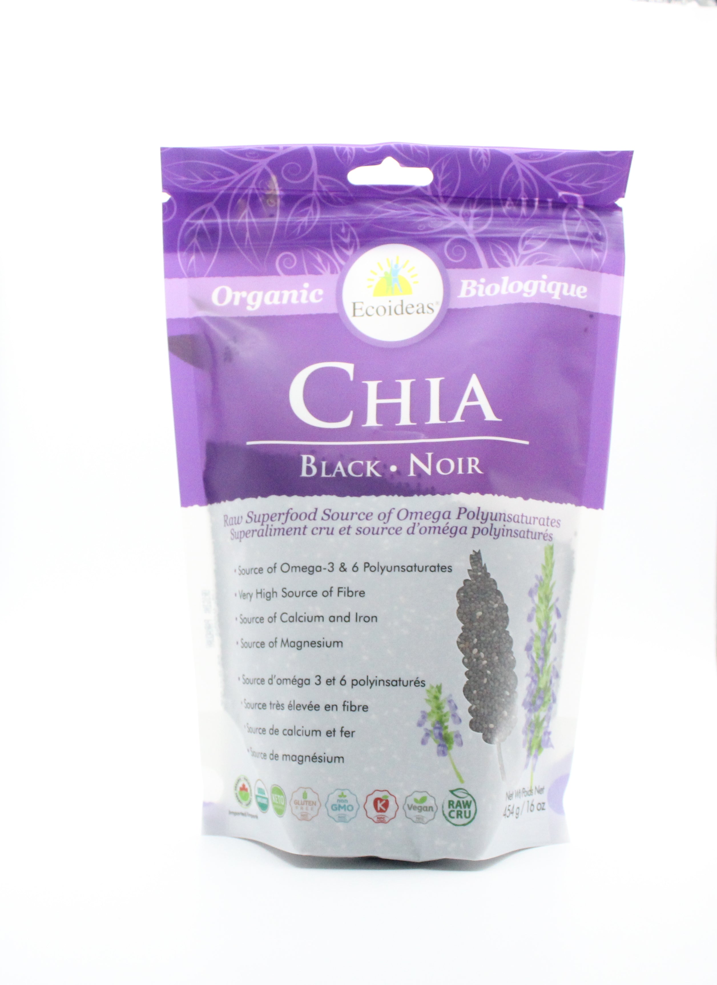 Organic Black Chia Seeds