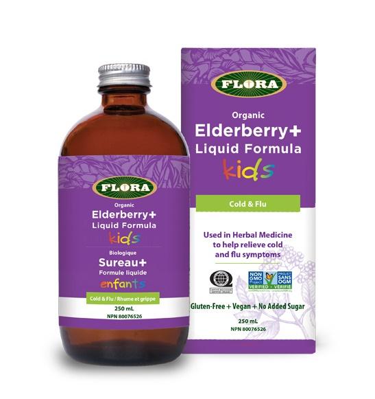 Flora Organic Elderberry Kids