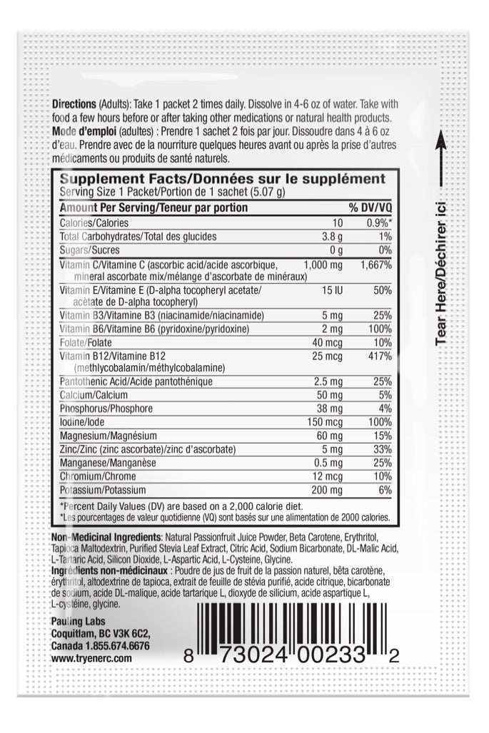 Sugar Free Passionfruit Drink Mix Box