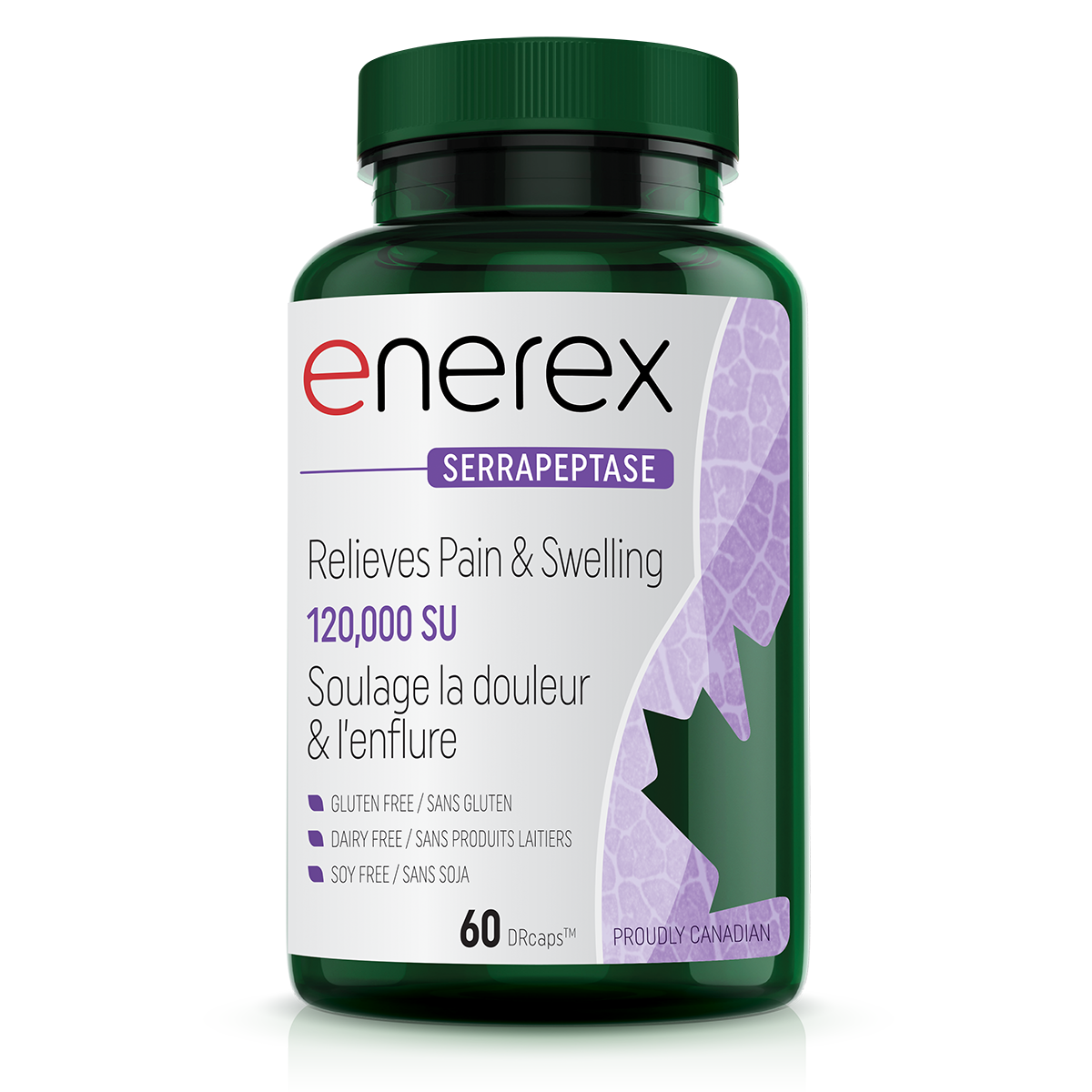 Enerex Serrapeptase - 120000 IU