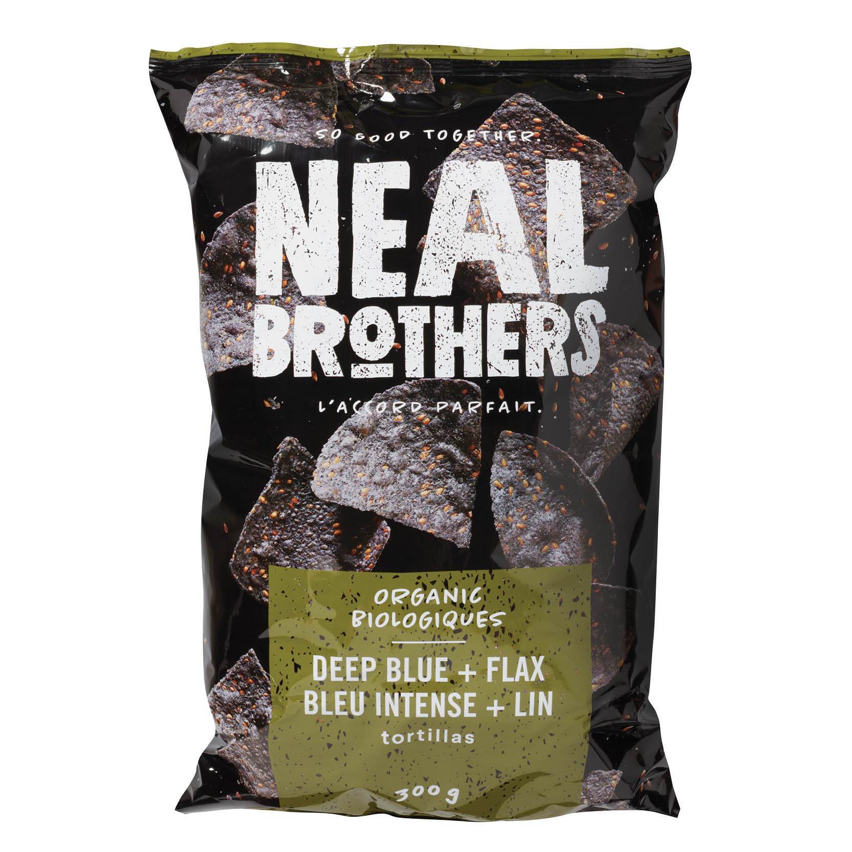 Neal Brothers Organic Gluten Free Deep Blue + Flax Tortillas