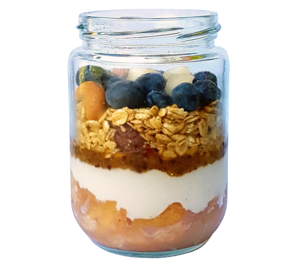 Orchard Crumble Breakfast Jar