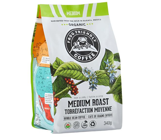 Frog Friendly Organic Medium Roast - Whole Bean
