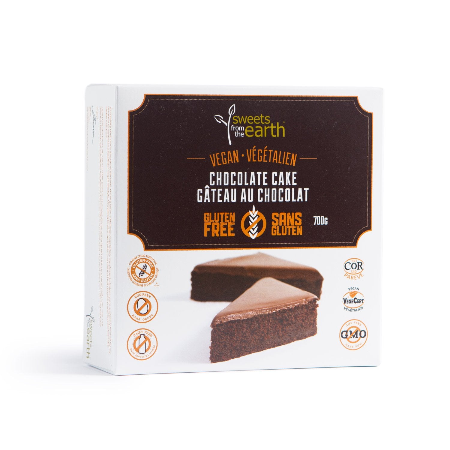 Sweets From The Earth Gluten Free Chocolate Cake