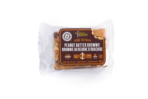 Sweets From The Earth Peanut Butter Brownie