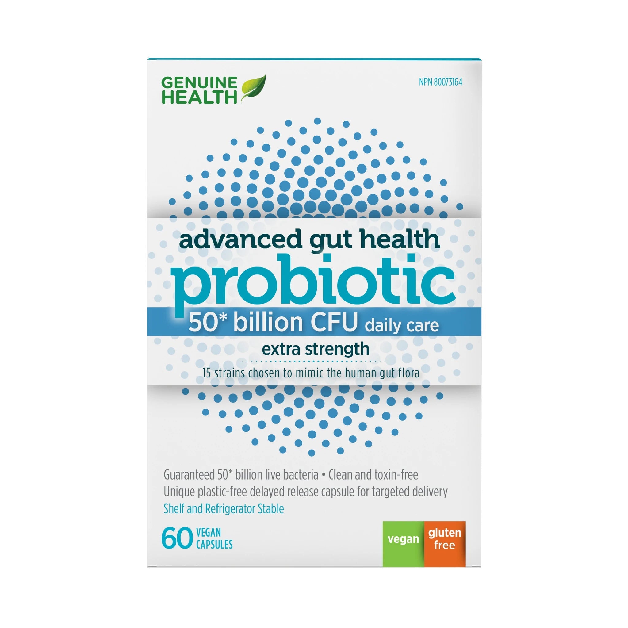 Genuine Health Probiotic 50B Extra Strength