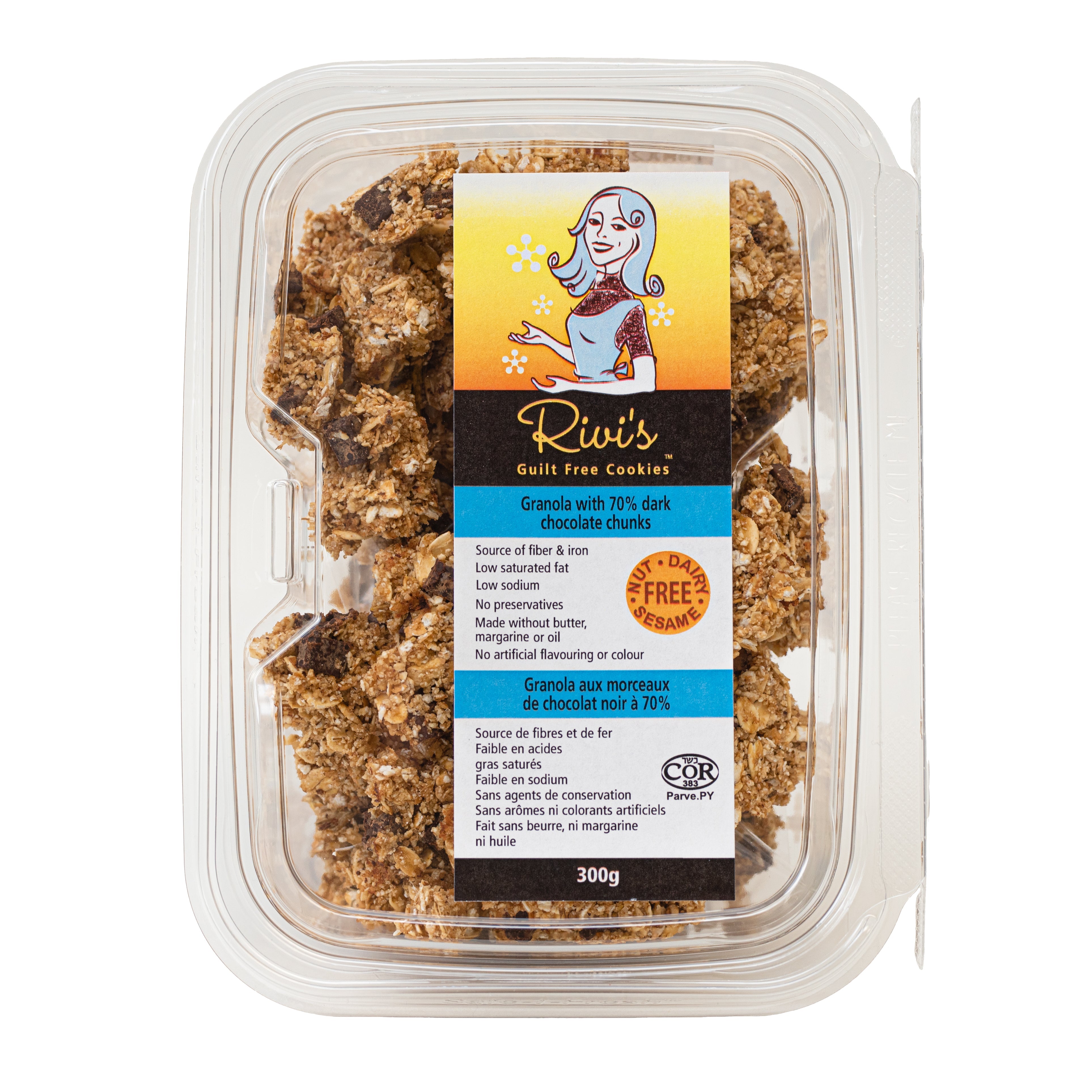 Rivi's 70% Dark Chocolate Granola