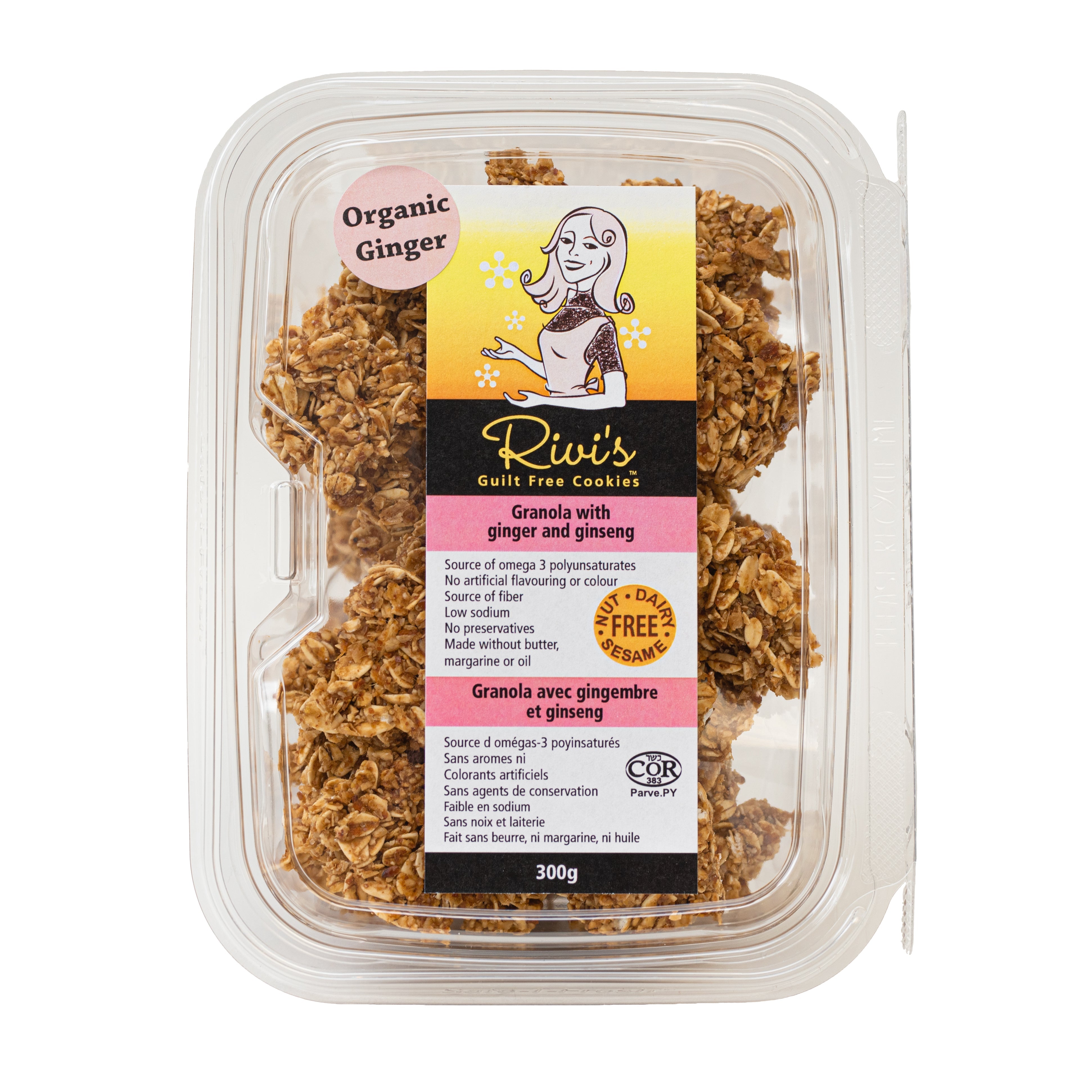 Rivi's Ginseng & Ginger Granola