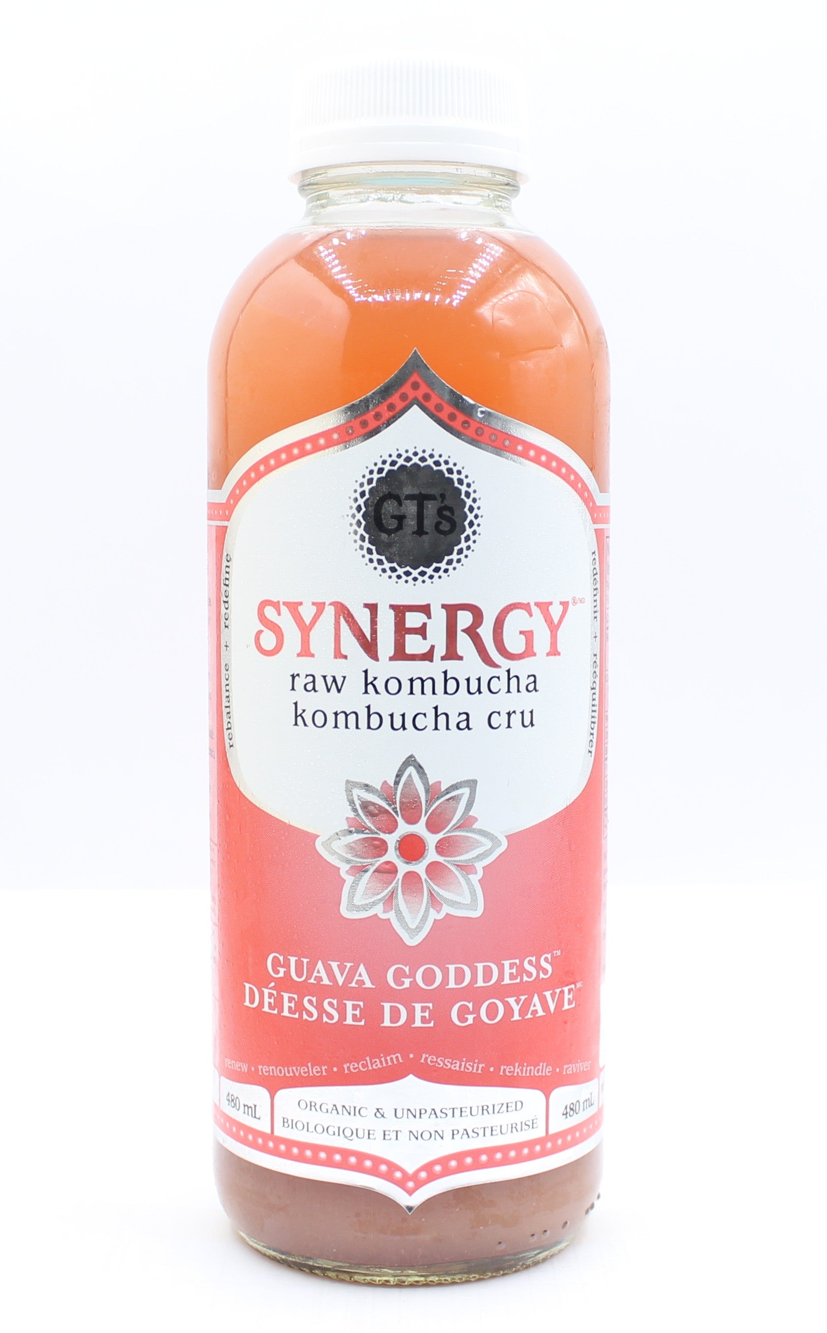 Organic Raw Guava Goddess Kombucha