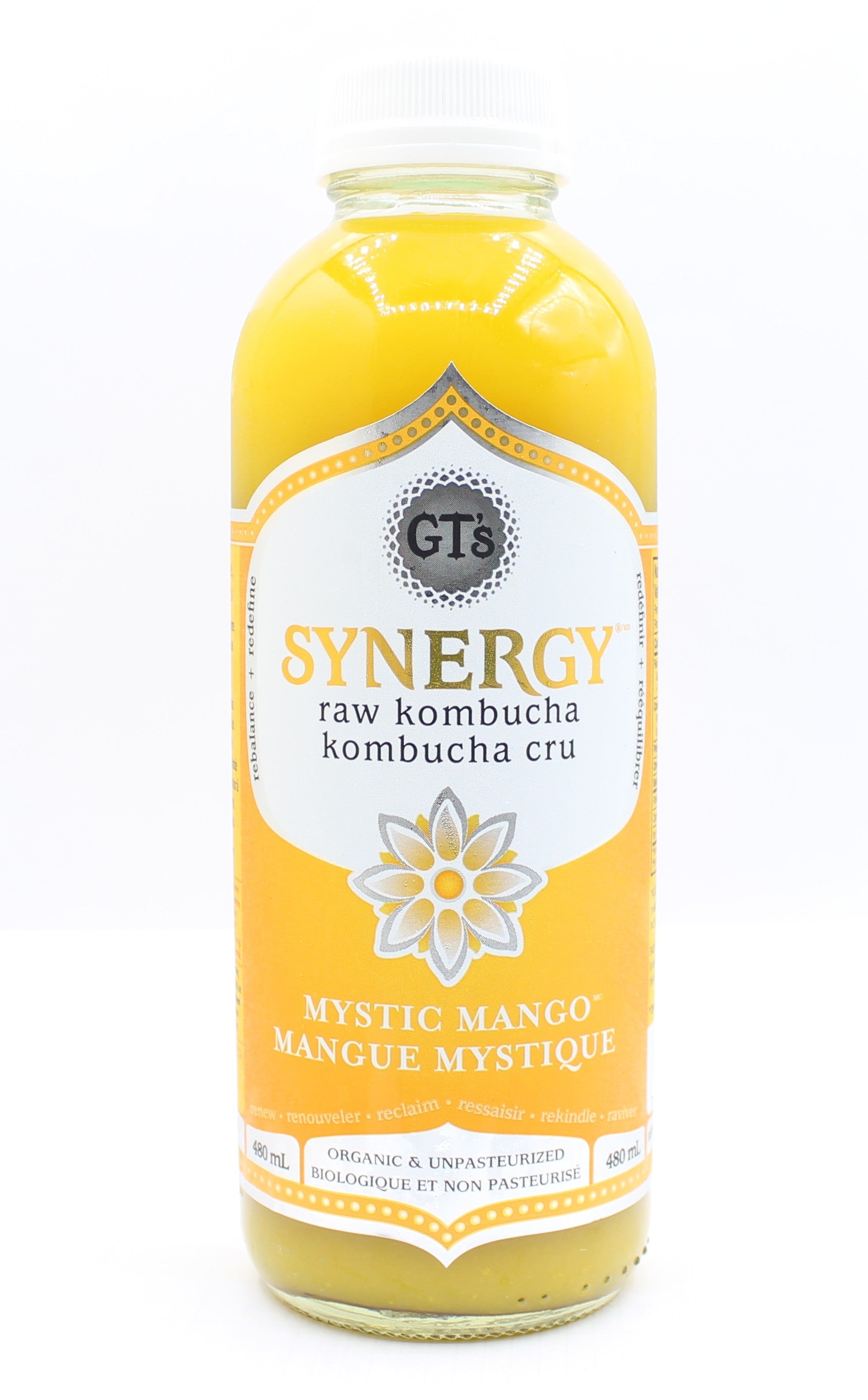 Organic Raw Mystic Mango Kombucha