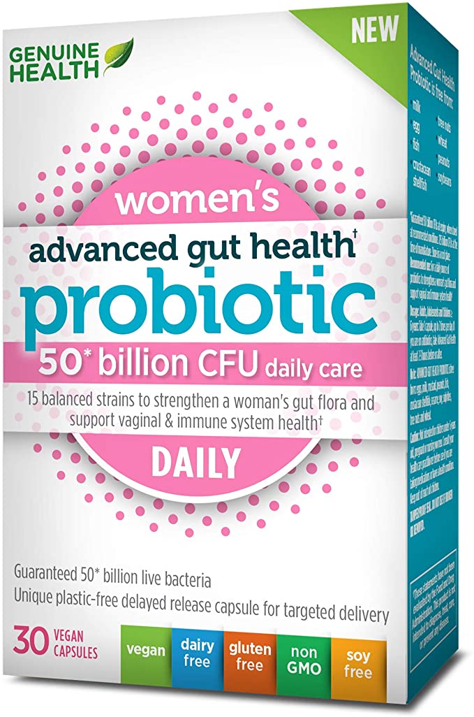 Genuine Health Probiotic 50 Billion Women's