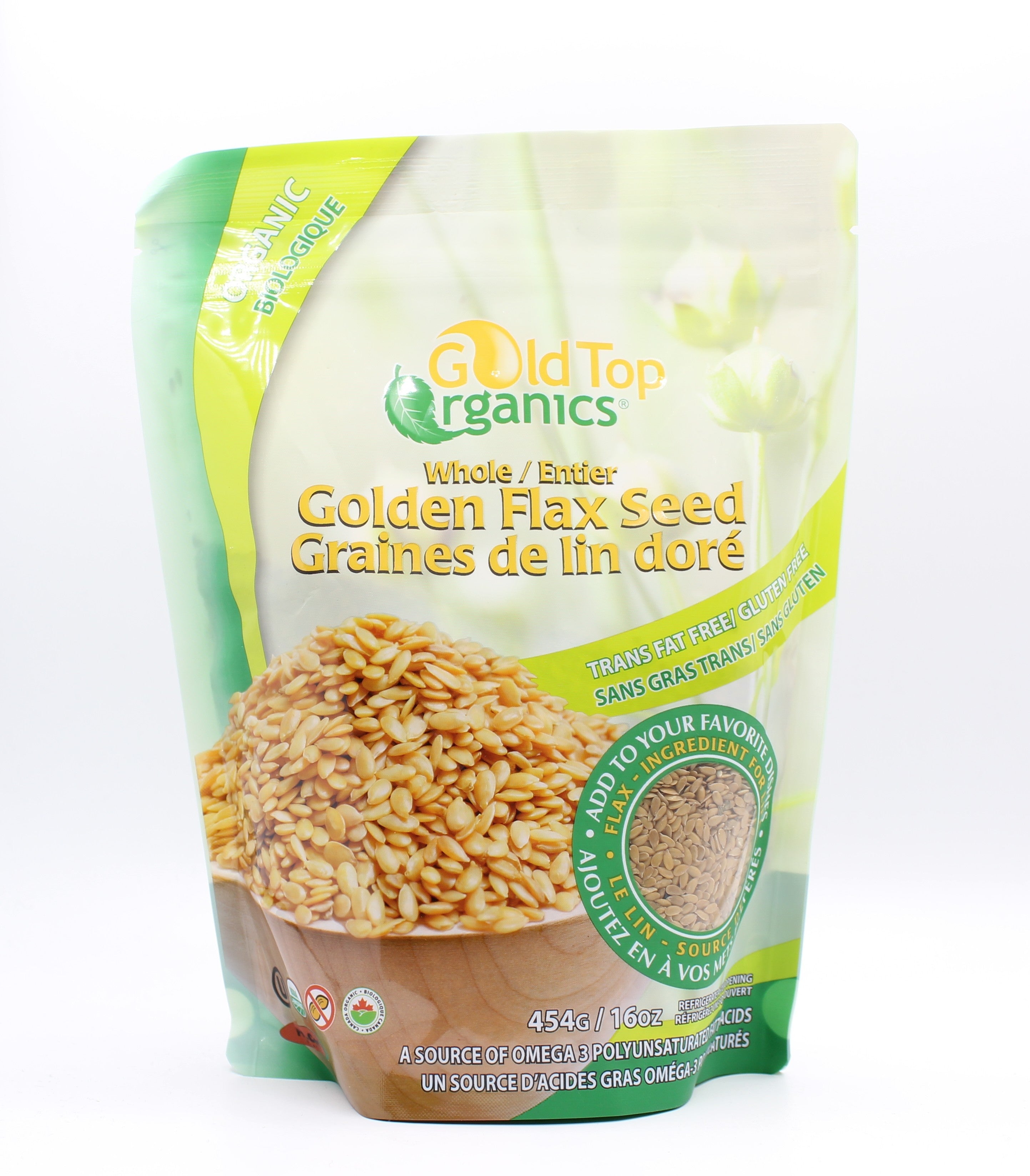 Organic Golden Flax Seed