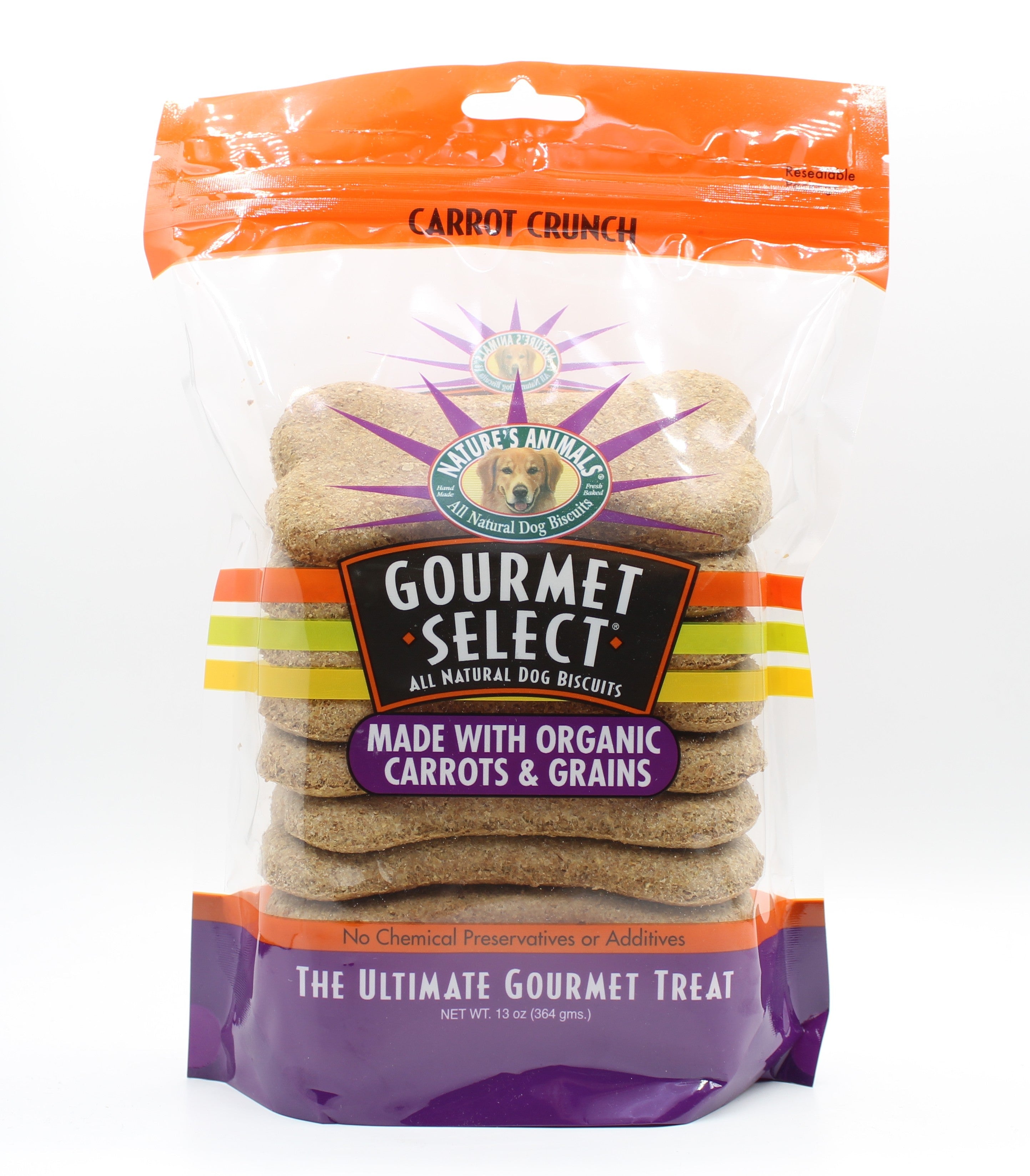 Natures Animals Organic Carrot Crunch For Dogs