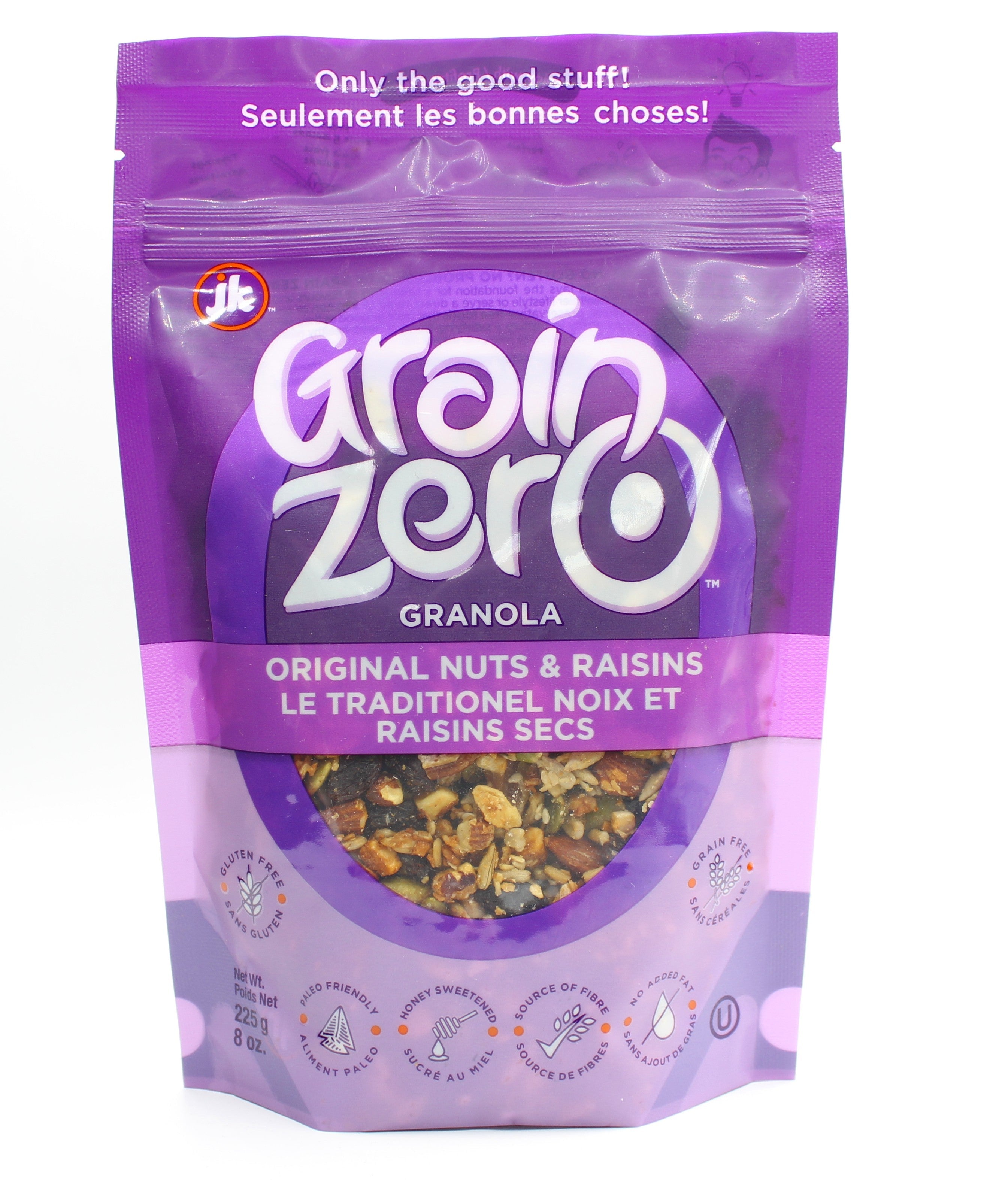 Grain Zero Original Nuts & Raisins Granola
