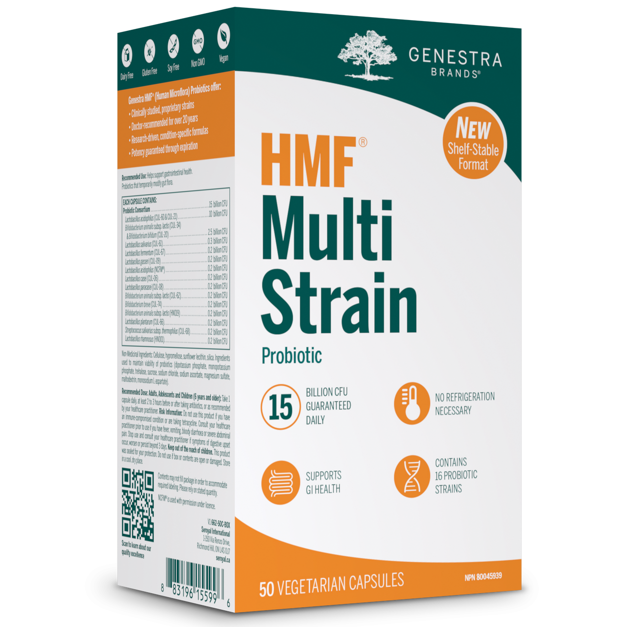 Genestra Brands HMF Multi Strain Shelf Stable