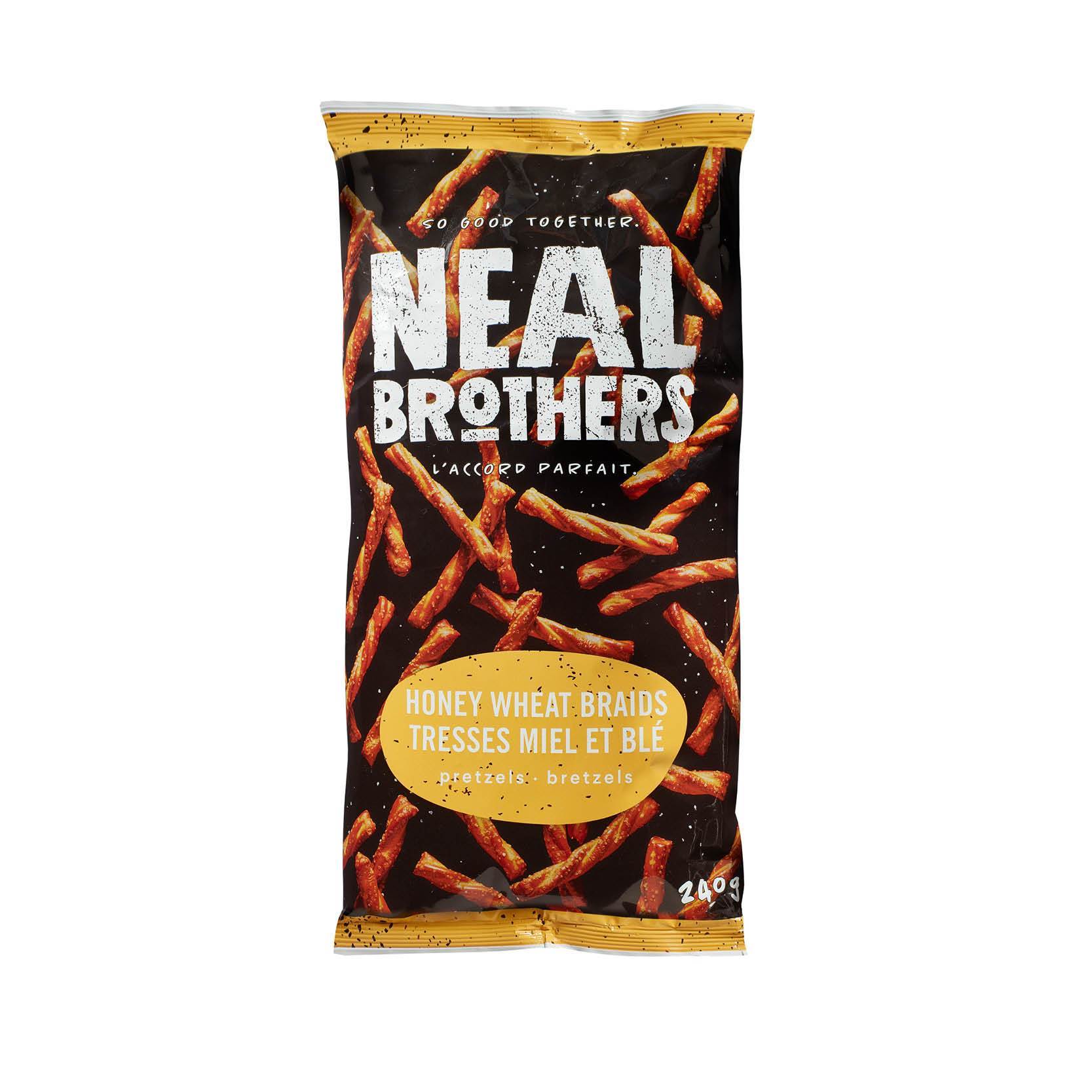 Neal Brothers Honey Wheat Braids Pretzels