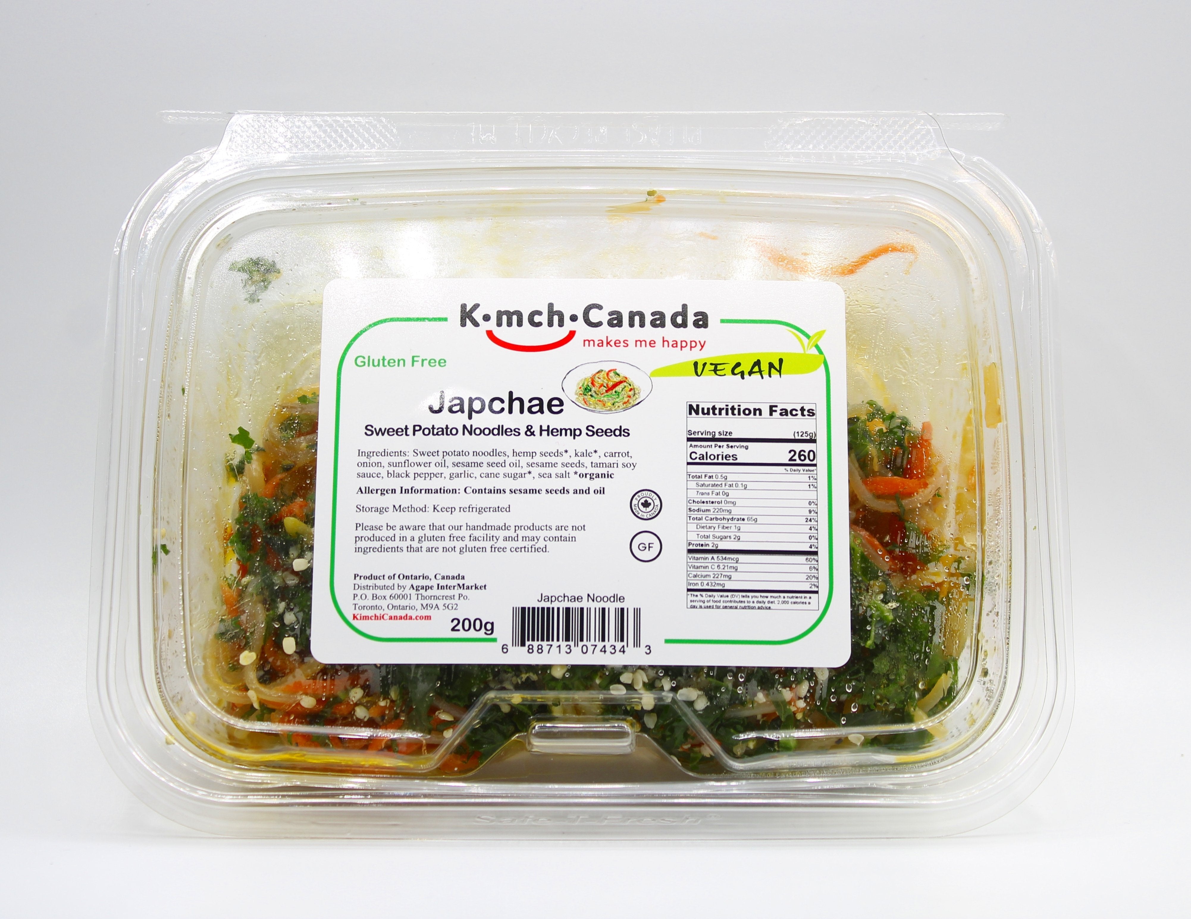 Happy Kimchi Korean Sweet Potato Noodles