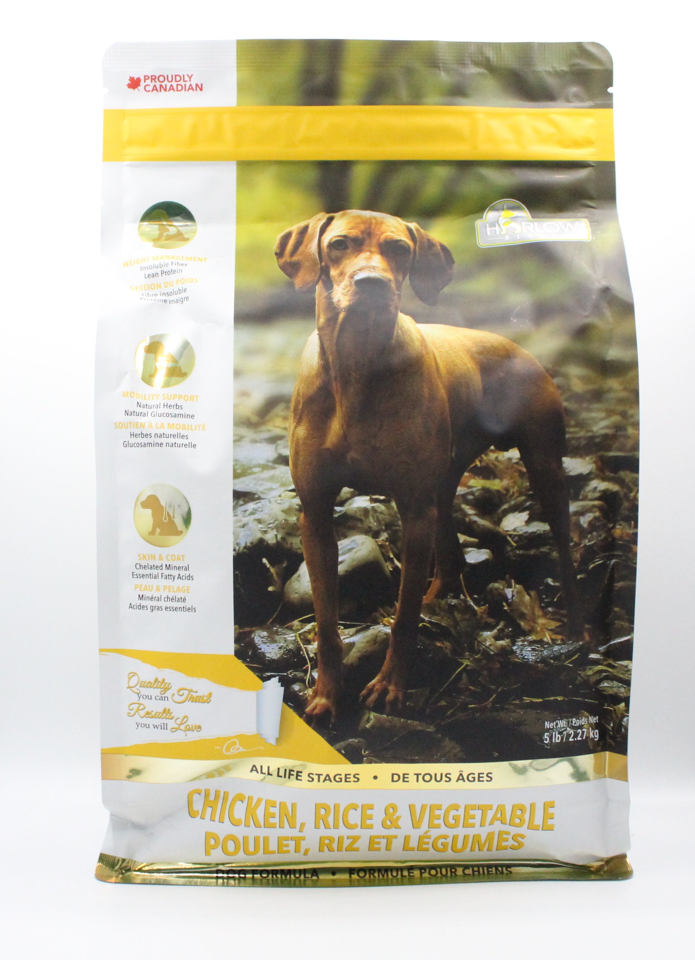 Harlow Blend Chicken, Rice, & Vegetable Dog Formula for All Life Stages