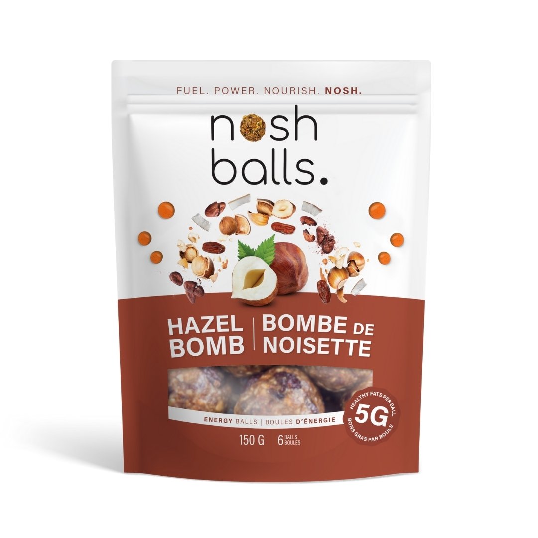 Nosh Balls Hazel Bomb Energy Balls