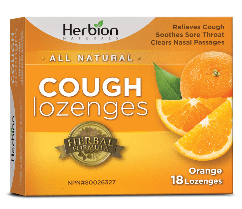 Herbion Naturals Cough Lozenges Orange