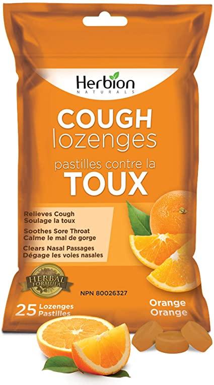 Herbion Naturals Orange Cough Drop