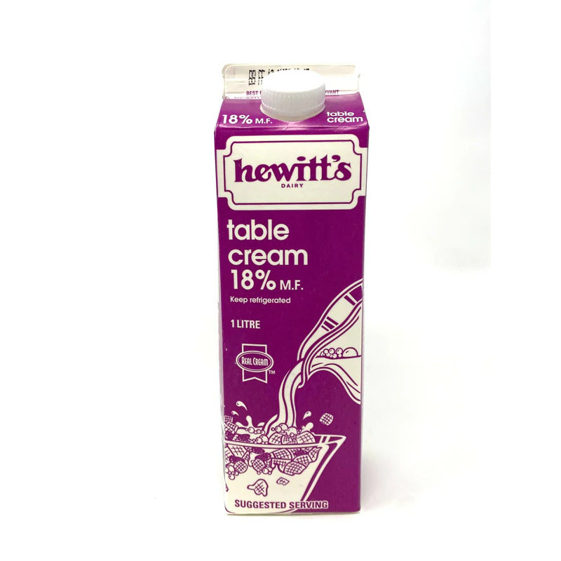 Hewitt's 18% Table Cream
