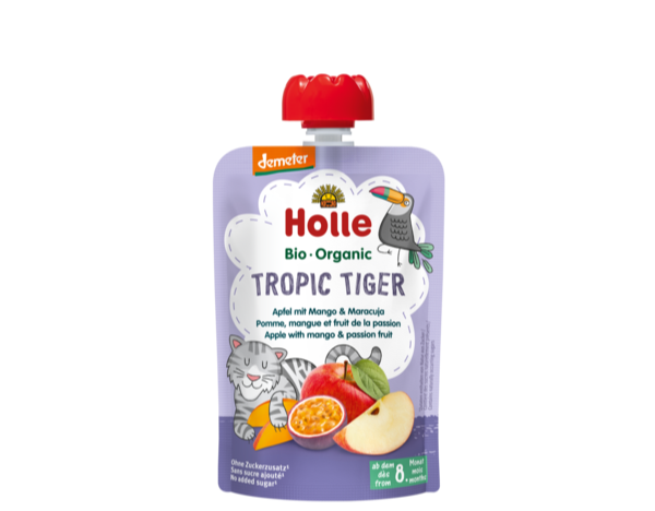 Holle Organic Tropic Tiger Pouch