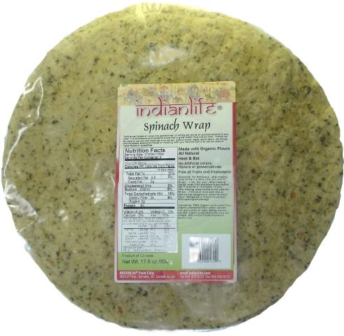 Vegan Spinach Wrap