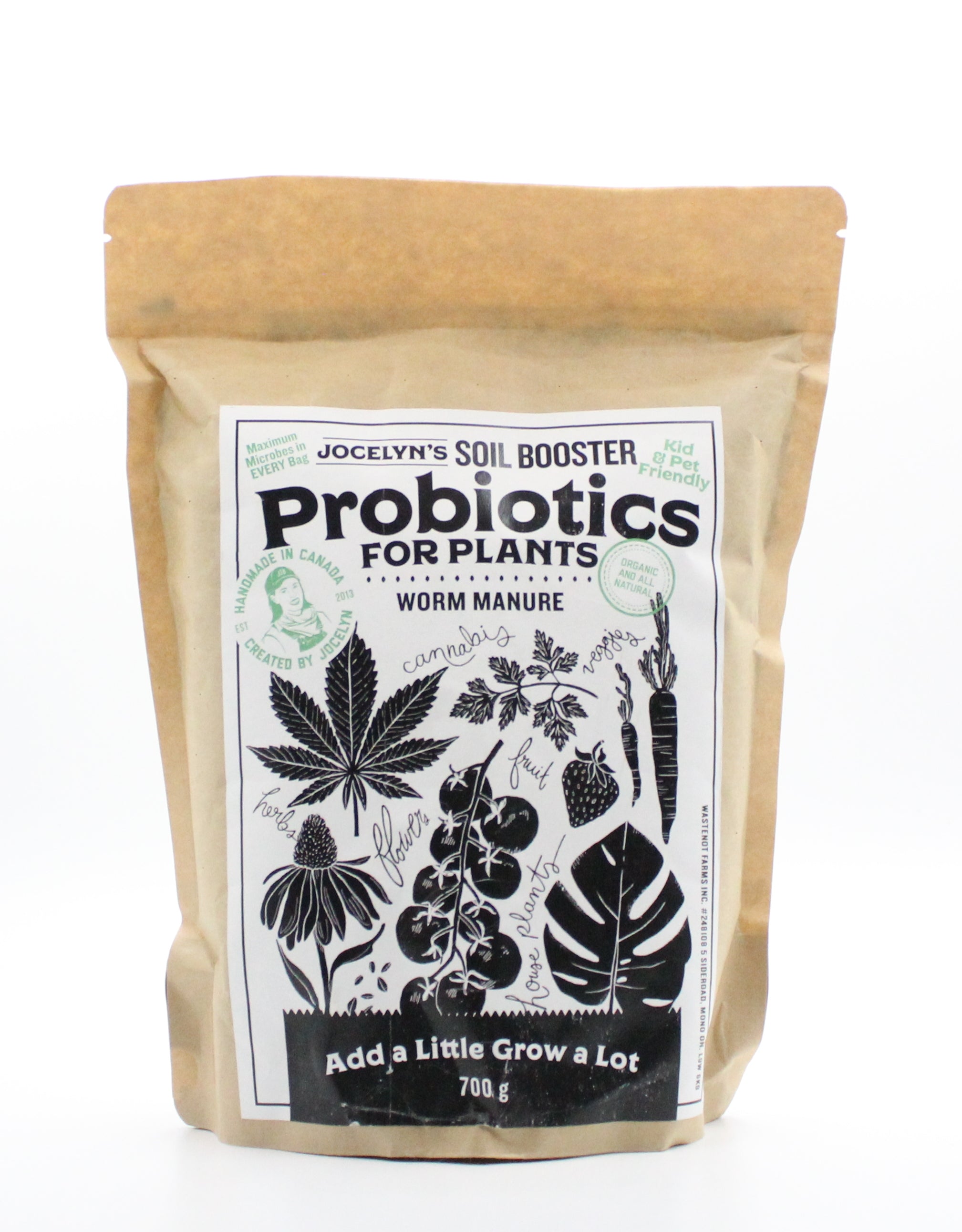 Jocelyn's Organic Worm Manure Soil Booster