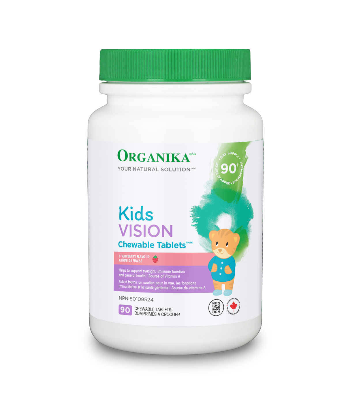 Organika Kids Vision Chewable Tablets