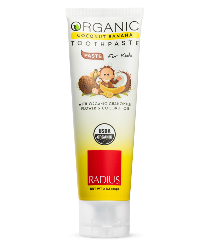 Kids Organic Coconut Banana Toothpaste