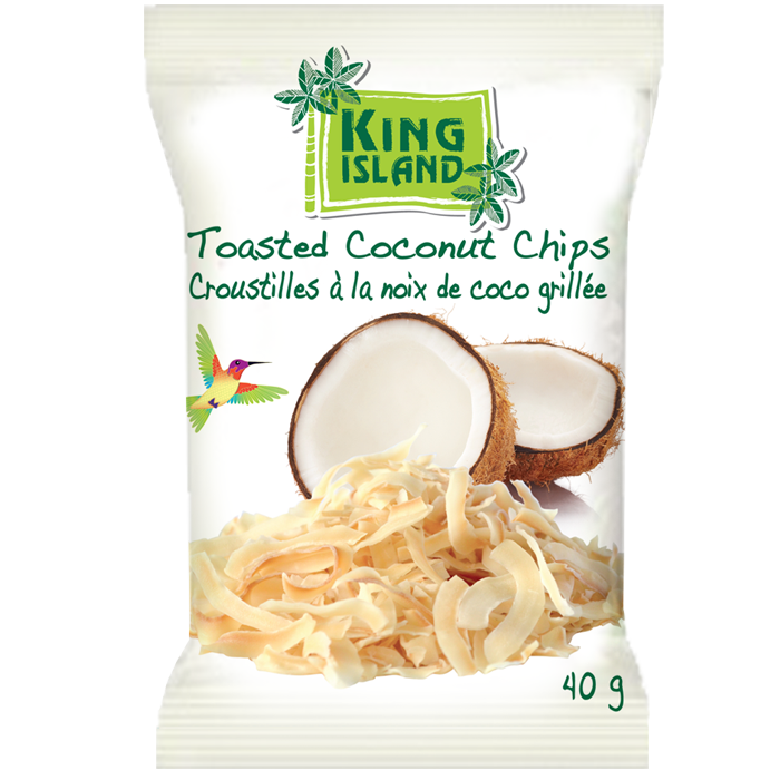 King Island Gluten Free Toasted Coconut Chips