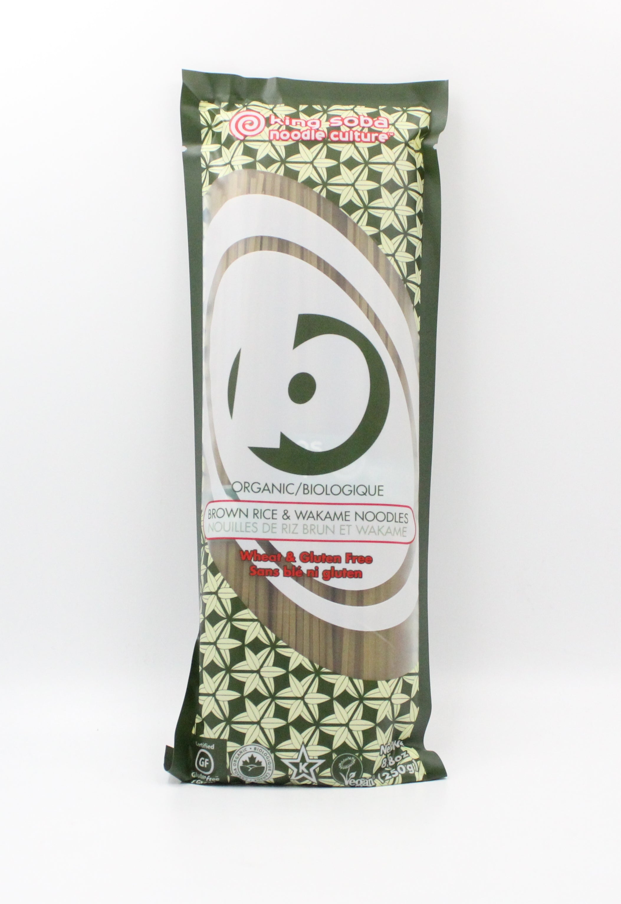 King Soba Organic Brown Rice & Wakame Noodles