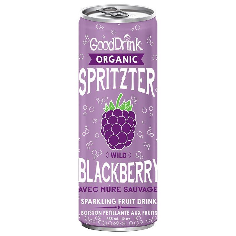 Good Drink Organic Blackberry Spritzer