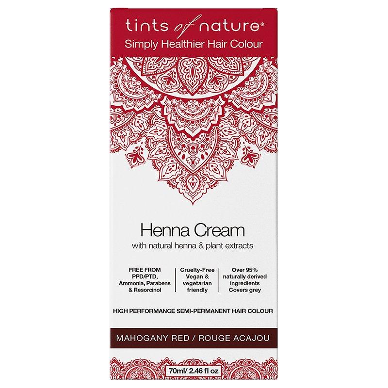 Tints Of Nature Mahogany Red Henna Cream
