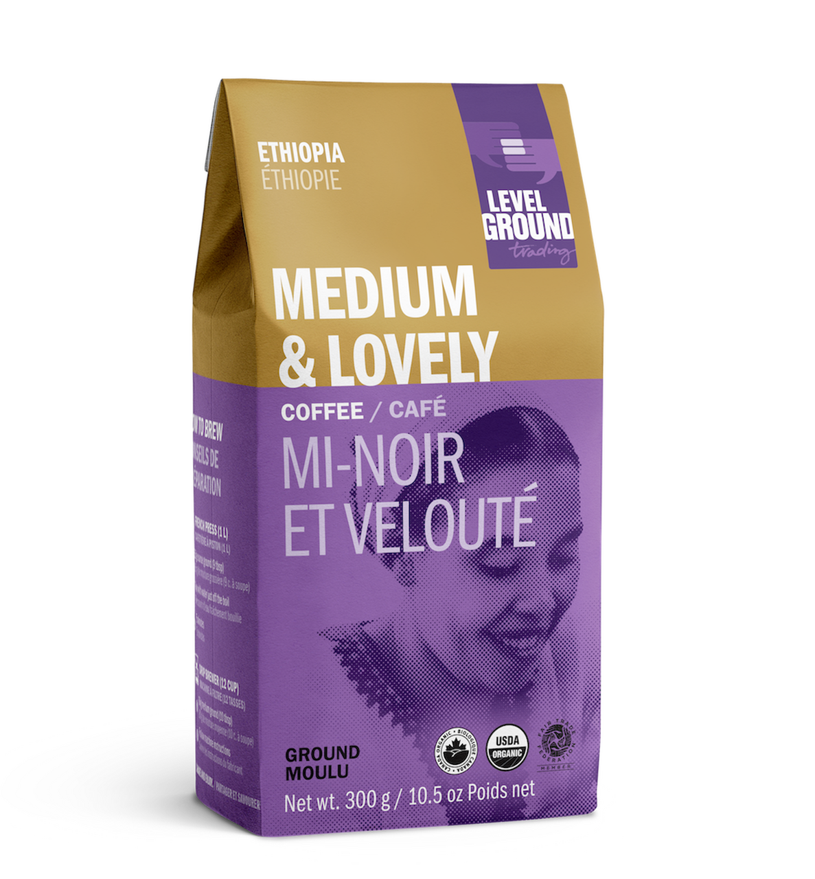 Level Ground Organic Ethiopian Blend Ground