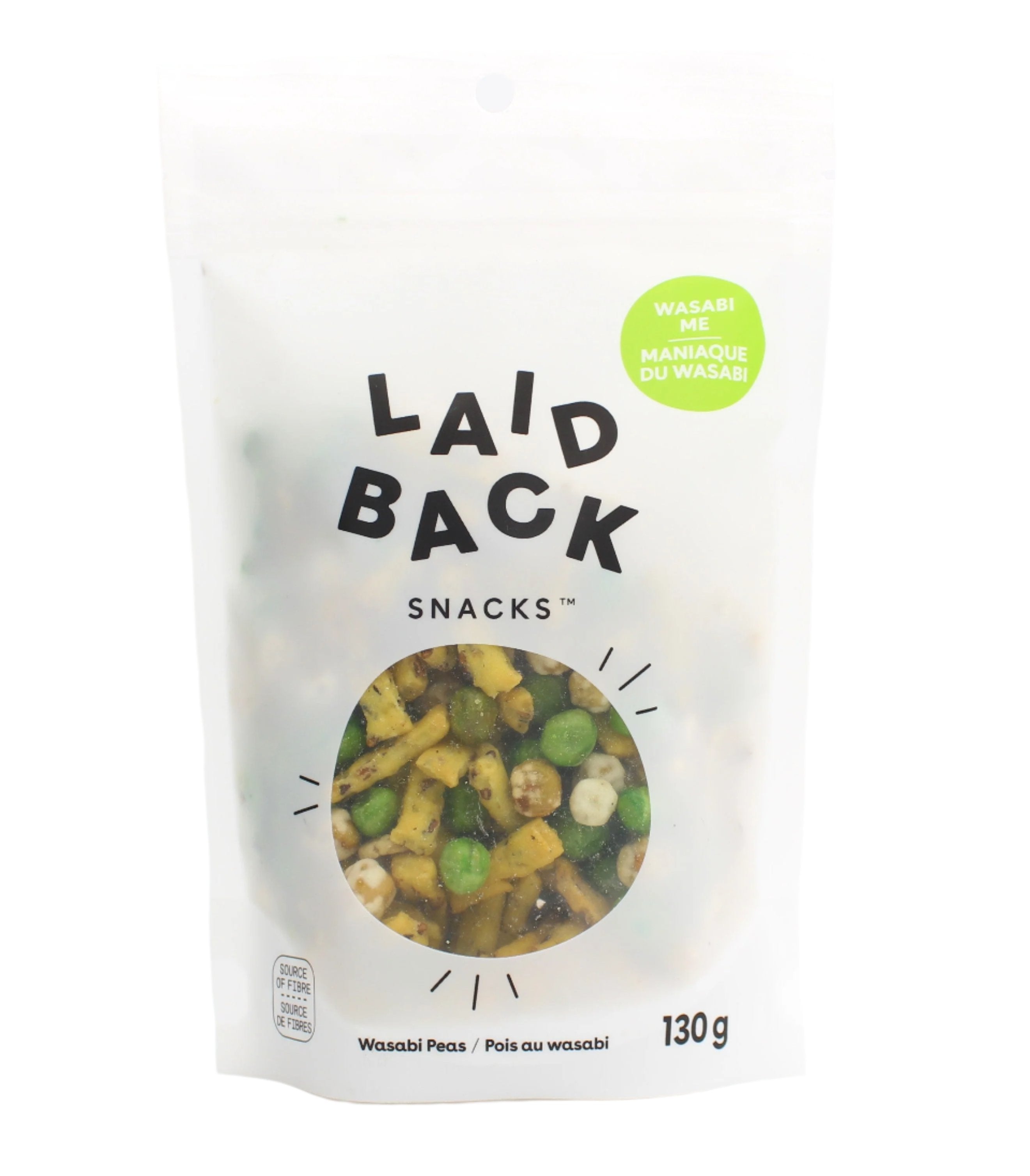Laid Back Snack Wasabi Me Peas