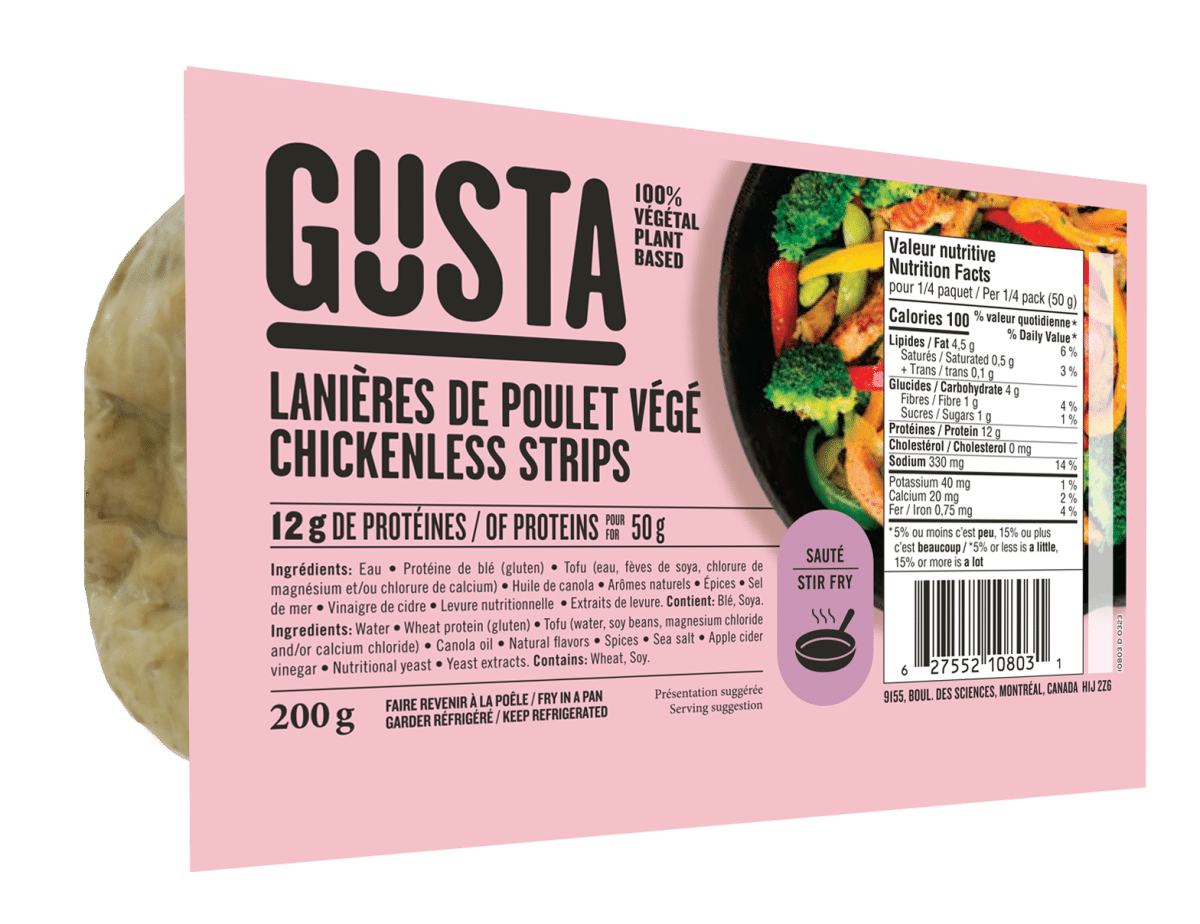 Gusta Chickenless Strips