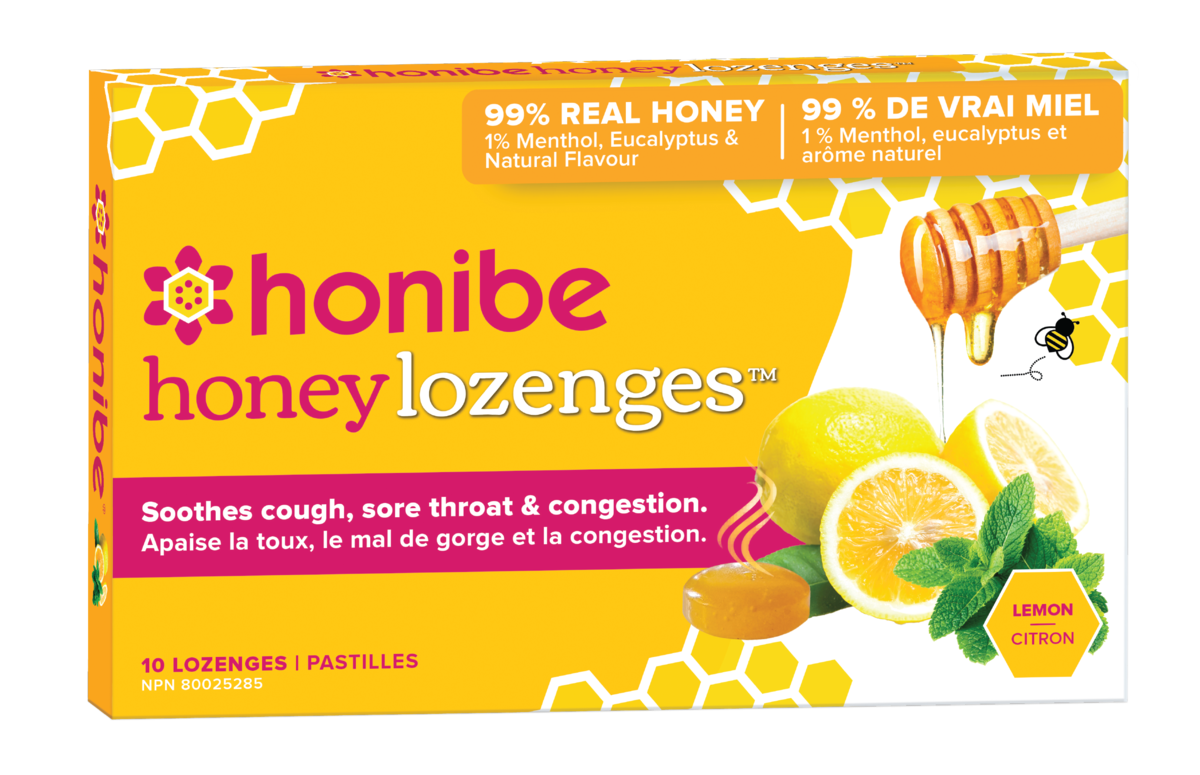 Honibe Lemon Honey Lozenges