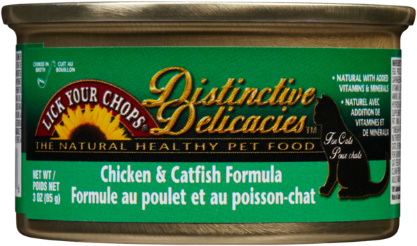 Lick Your Chops Chicken & Catfish For Cats
